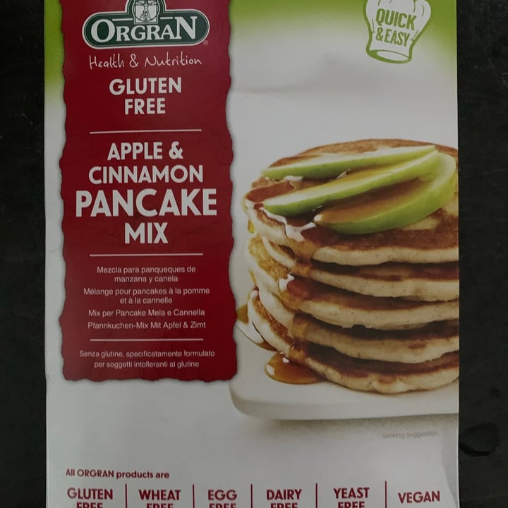 photo of Orgran Pancake mix shared by @dprateek on  11 Aug 2021 - review