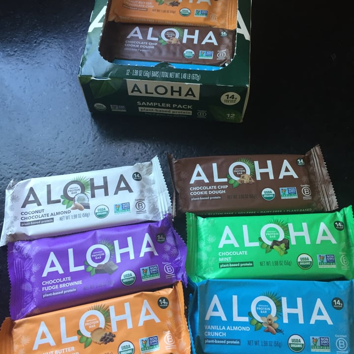 photo of Aloha Chocolate Chip Cookie Dough (plant-based protein) shared by @mycreativerescue on  10 Sep 2022 - review