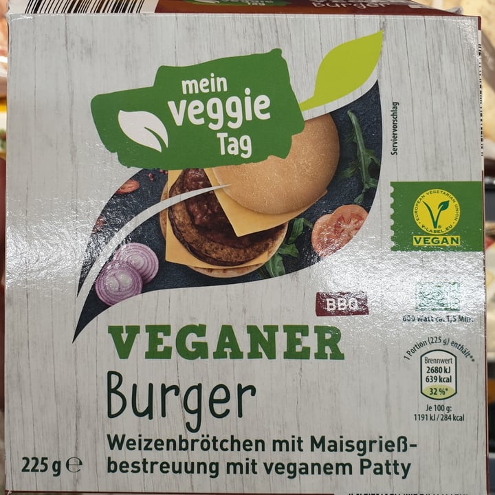 photo of Mein Veggie Tag Veganer Burger BBQ shared by @sotofu on  12 Nov 2022 - review