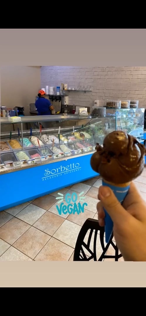 photo of Heladeria Sorbetto Helado de Chocolate shared by @paolo on  01 Mar 2020 - review