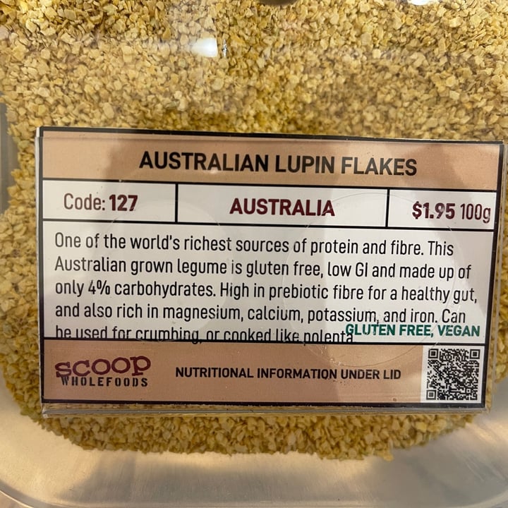 photo of Scoop Wholefoods Australian Lupin Flakes shared by @totorona on  28 Nov 2021 - review