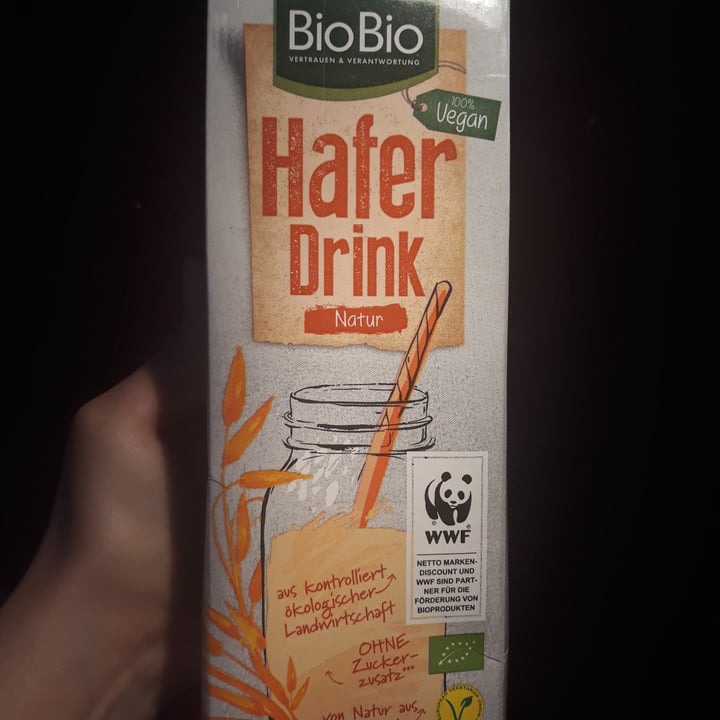 photo of BioBio Hafer Drink shared by @anameier on  12 Aug 2020 - review