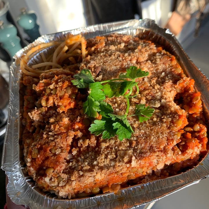 photo of La Coco C Stellenbosch Lentil bolognaise shared by @veggielover20 on  06 Jul 2021 - review