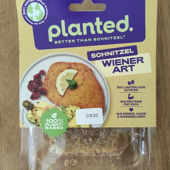 photo of Planted Planted.schnitzel shared by @edosalmo on  20 Aug 2022 - review