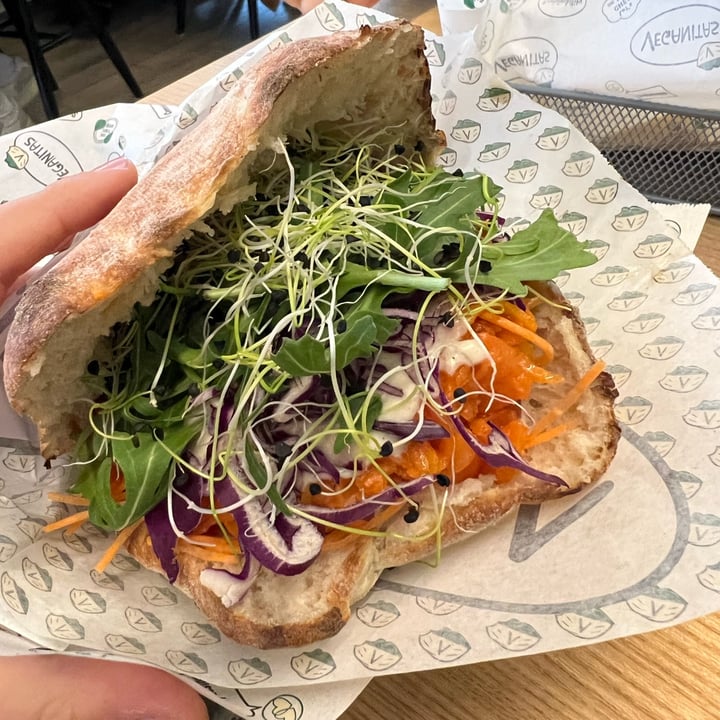 review photo of Veganitas Salmon Pita shared by @joysonfire on 05 Apr 2022 - review