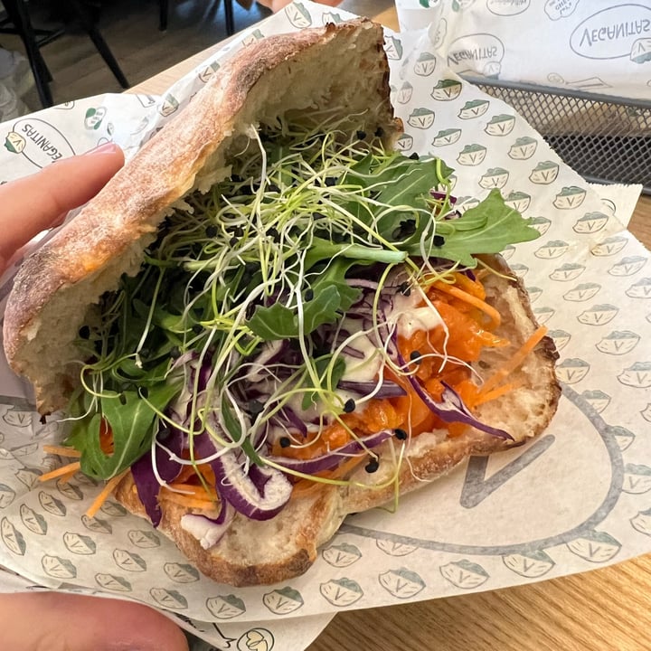 photo of Veganitas Salmon Pita shared by @joysonfire on  05 Apr 2022 - review