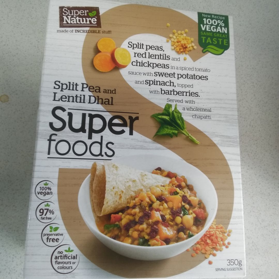 Super Nature Split Pea and Lentil Dahl Reviews abillion