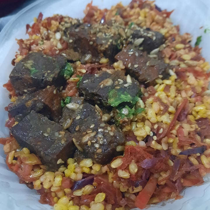 review photo of Naturaleza Sabia Tofu Braseado con Arroz Yamani y Verduras shared by @ajenj0 on 02 May 2021 - review