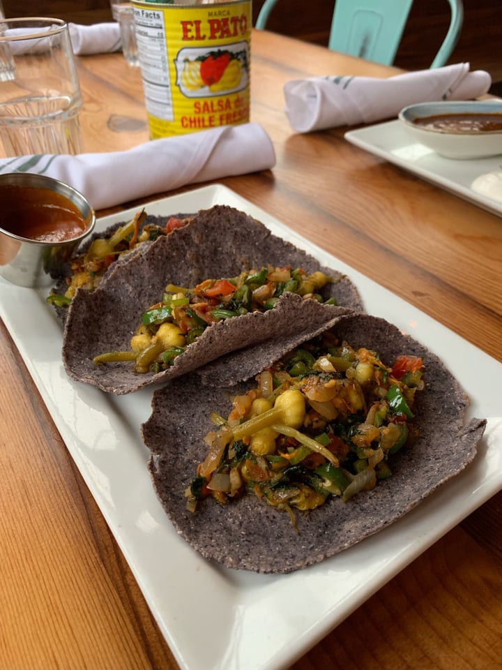 review photo of El Grito Taqueria Vegan quesadilla shared by @skye on 11 Dec 2019 - review