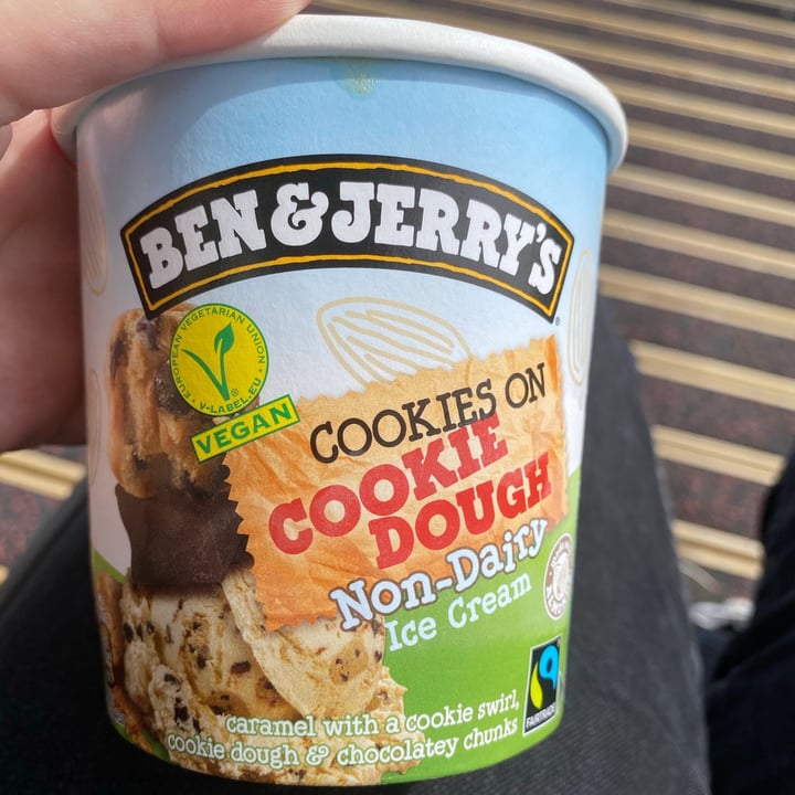 photo of Ben & Jerry's Cookies On Cookie Dough Non-Dairy Ice Cream shared by @caitliin on  31 May 2020 - review