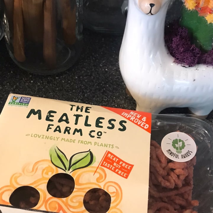photo of Meatless Farm Meat Free Ground Mince shared by @yoganaorganabanana on  05 May 2021 - review