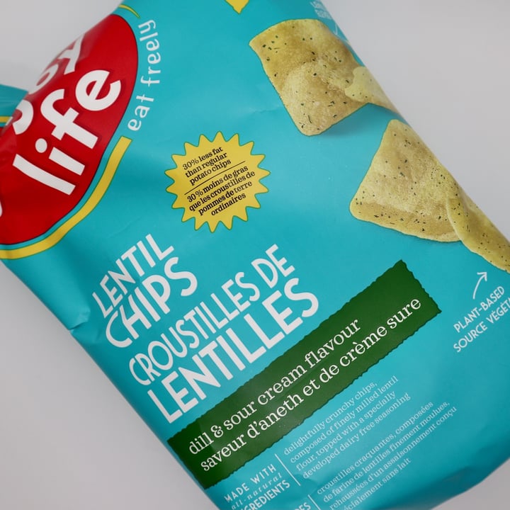 photo of Enjoy Life Lentil Chips Dill & Sour Cream shared by @kaylabear on  24 Dec 2020 - review