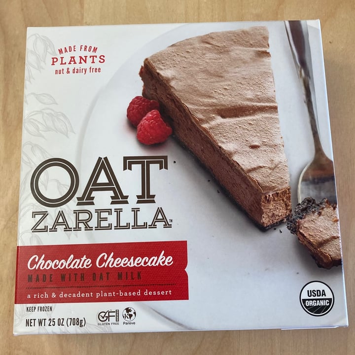 photo of Oatzarella Chocolate Cheesecake shared by @nibblenyaka on  28 May 2021 - review