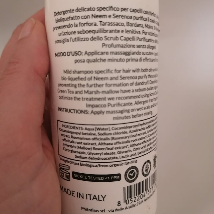 review photo of Phitofilos Shampoo capelli con forfora shared by @saras86 on 07 Apr 2022 - review