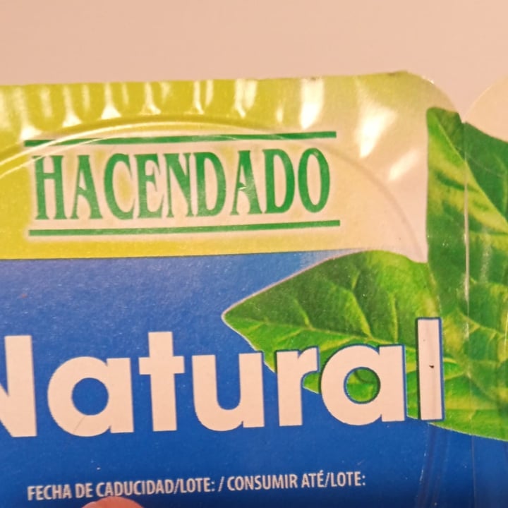 photo of Hacendado Yogurt De Soja Natural shared by @kary54 on  31 Aug 2021 - review
