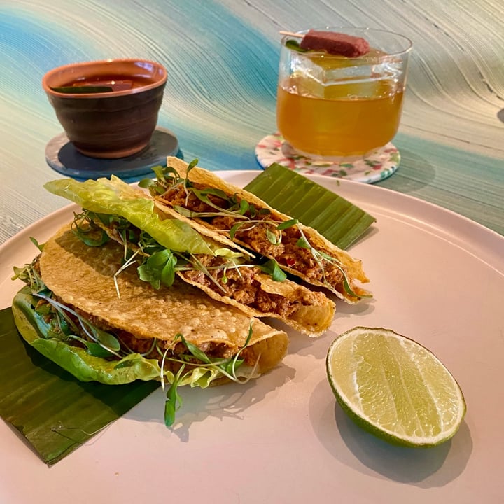 photo of Analogue Jackfruit Tacos shared by @erialc on  25 Dec 2021 - review