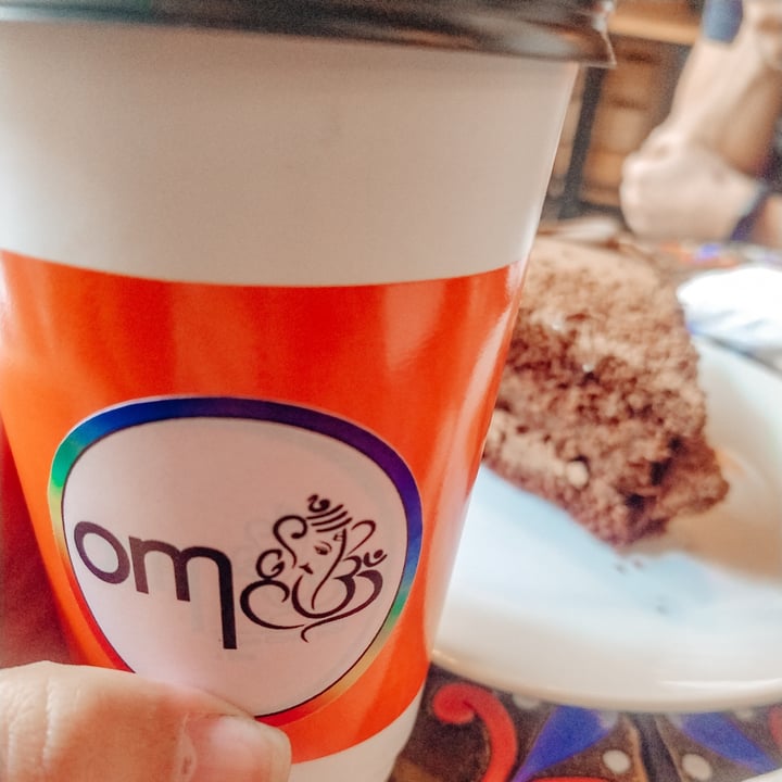 photo of OM - Vegan Coffe Shop & Beer Torta De Chocolate shared by @veganhumanok on  23 May 2021 - review