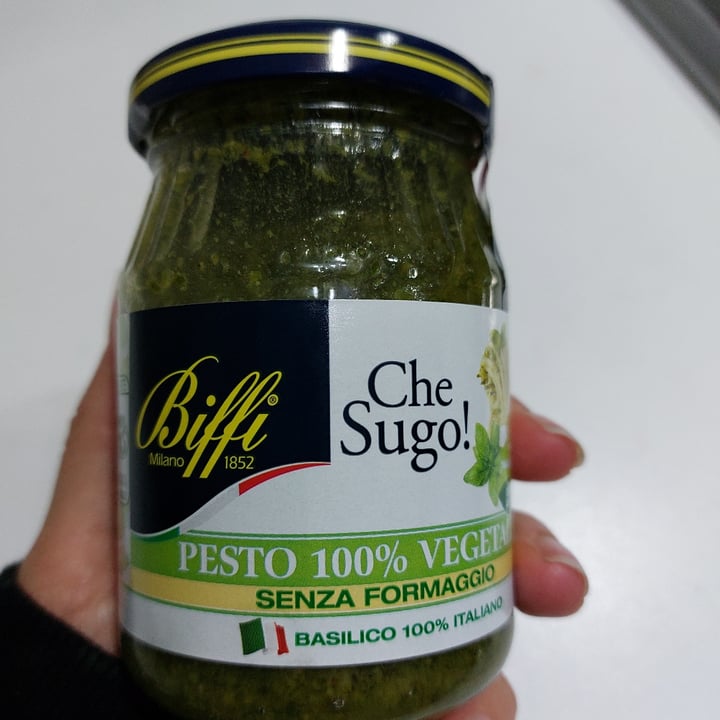 photo of Biffi Che Sugo! Pesto 100% Vegetale Senza Formaggio Jar shared by @carolaco on  26 Mar 2022 - review