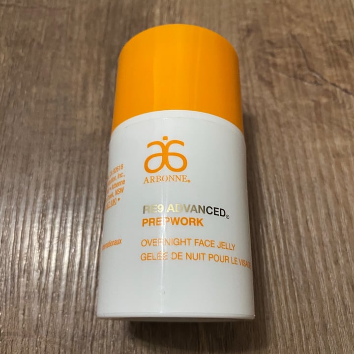 photo of Arbonne Re9 Advanced Prepwork Overnight Face Jelly shared by @nikkimmorgan6 on  12 Jun 2020 - review