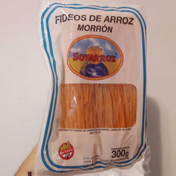 photo of Soyarroz Fideos De Arroz Con Morron shared by @solvalentina on  16 Oct 2020 - review