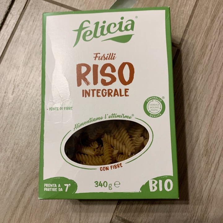 photo of Felicia Fusilli Di Riso Integrale shared by @cristina1999 on  15 Apr 2022 - review