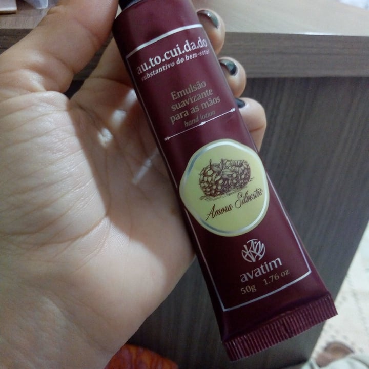 review photo of Avatim Emulsão suavizante para as mãos Amora Silvestre shared by @josywolfart on 30 Sep 2022 - review