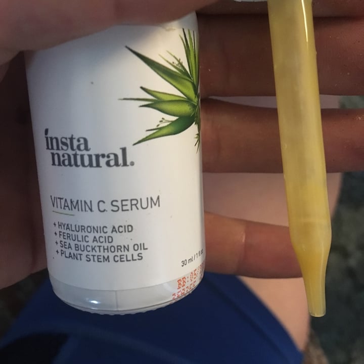 photo of InstaNatural Vitamin C Serum shared by @sammiesmiles on  29 Apr 2020 - review