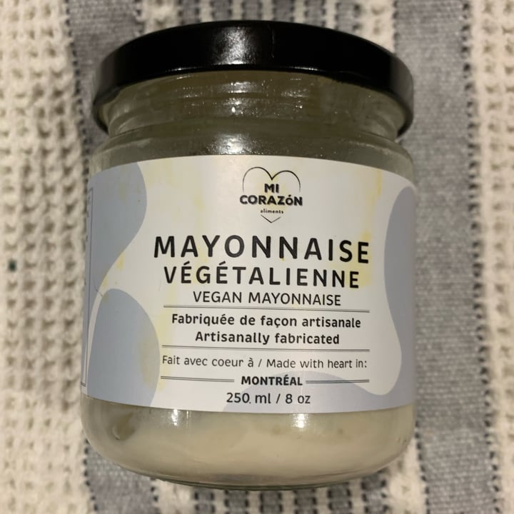photo of Mi corazon aliments Mayonnaise végétalienne shared by @guoda on  12 Dec 2021 - review
