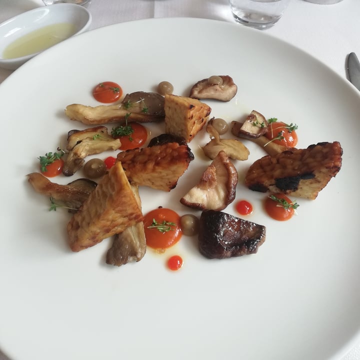 review photo of Ristorante Maso Burba Tempeh Alla Piastra Con Funghi Shiitake shared by @lari98 on 11 Jul 2022 - review