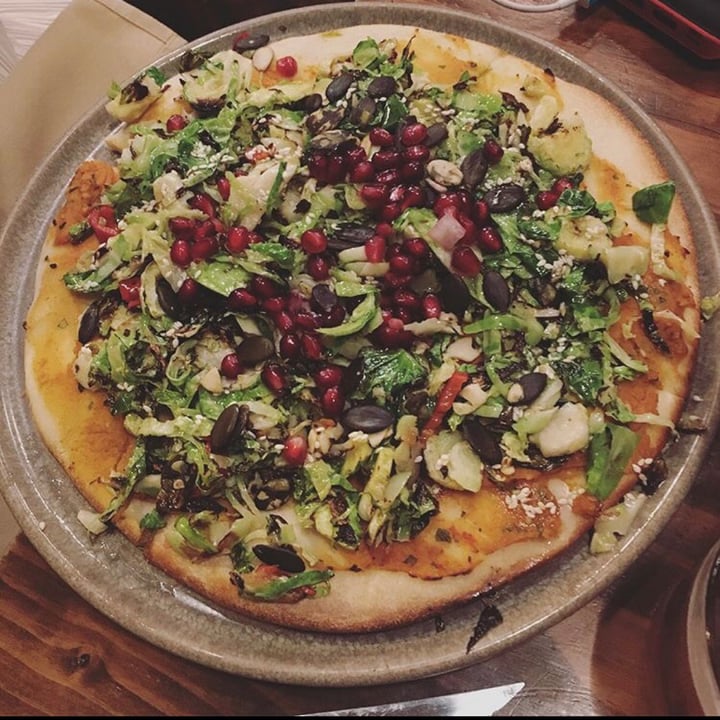 photo of Plum Bistro Pomegranate and Brussel sprouts pizza shared by @missnarciss on  07 Nov 2020 - review