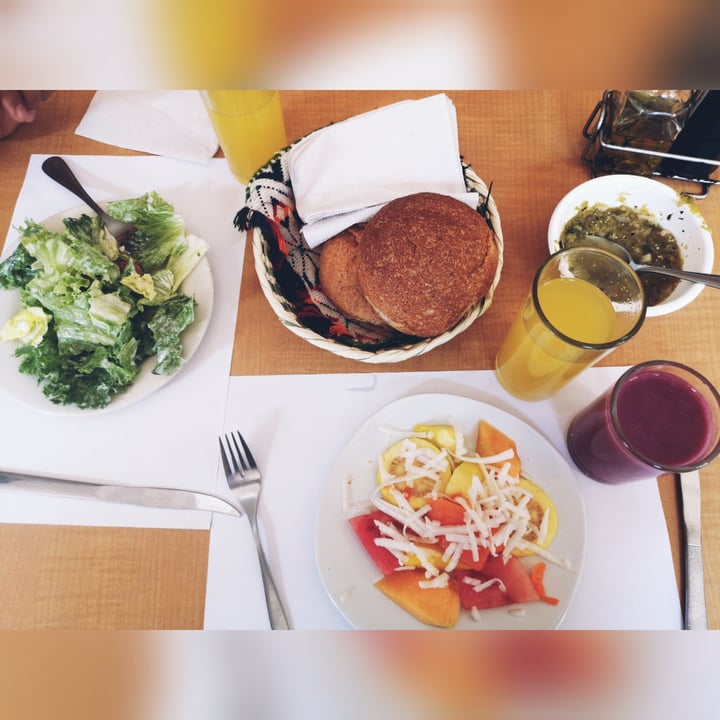 review photo of Los Vegetarianos Ensalada Verde shared by @danyshelb on 16 Jul 2020 - review