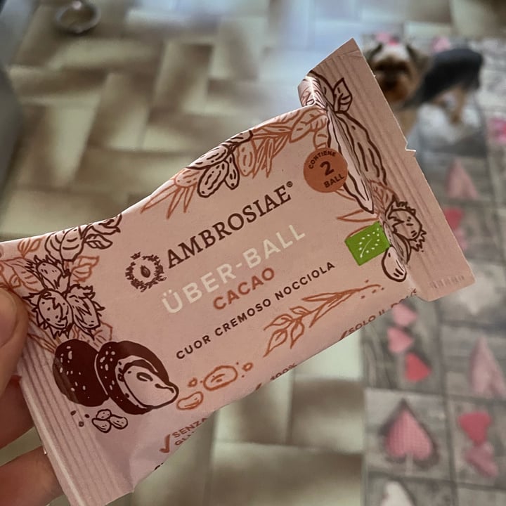 photo of Ambrosiae Uber - Ball cacao shared by @danielarisa on  10 Apr 2022 - review