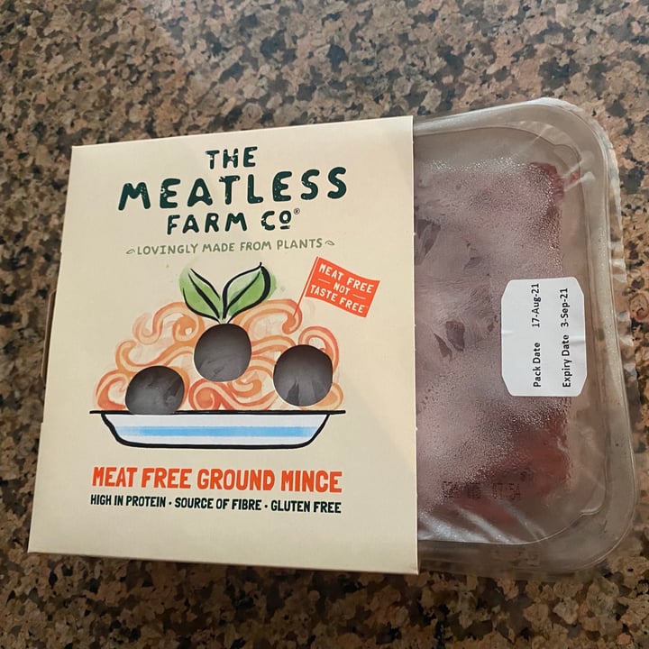 photo of Meatless Farm Meat Free Ground Mince shared by @adriandjackwithcoco on  23 Aug 2021 - review