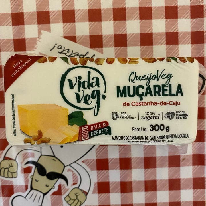 review photo of Vida Veg Queijo de Castanha de Caju tipo Muçarela shared by @isaprevitalli on 06 Jul 2022 - review