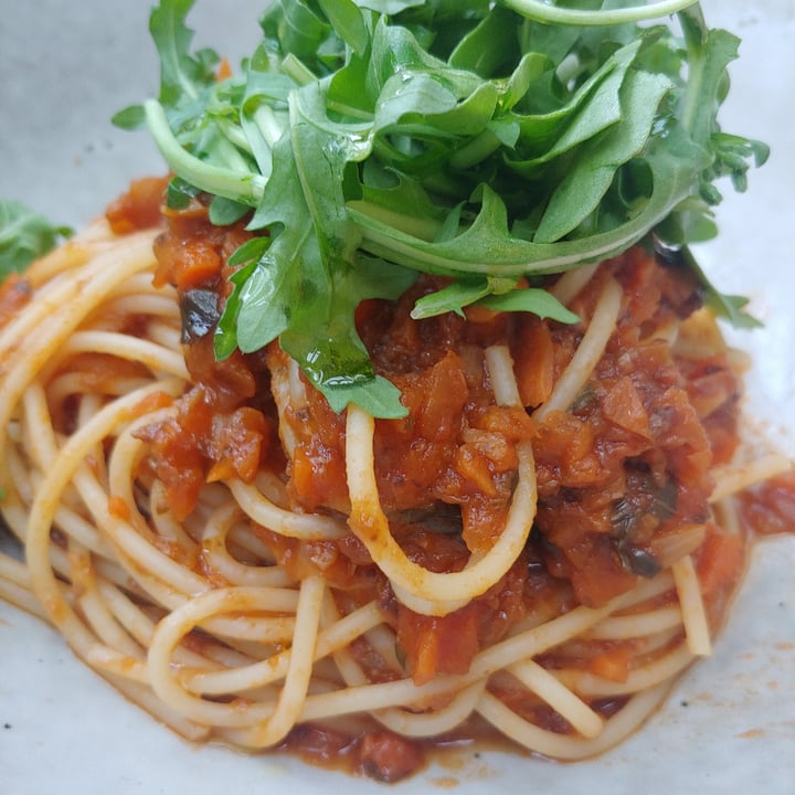 photo of Genius Central Singapore Genius Bolognese Pasta shared by @vegananu on  25 Dec 2020 - review