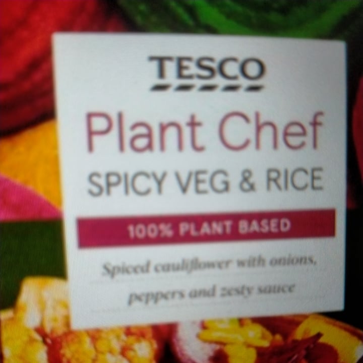 photo of Tesco Plant Chef Spicy veg & rice shared by @moothevegan on  10 Mar 2022 - review