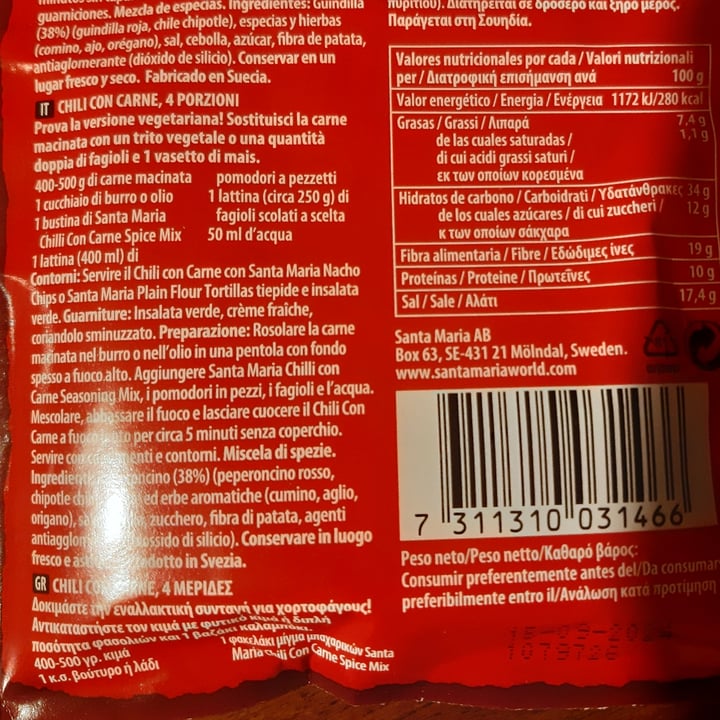 review photo of Santa María Chili Powder shared by @elena-bibi on 10 May 2022 - review