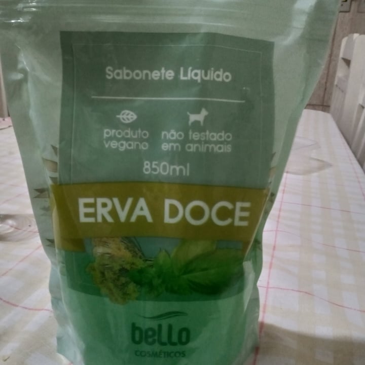 photo of Bello cosméticos Sabonete Líquido Erva Doce shared by @49edna on  14 May 2022 - review