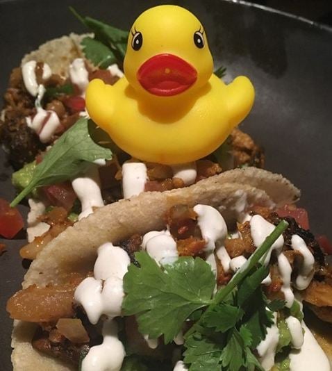 photo of Sacro Barbacoa tacos shared by @patitovegan on  27 Feb 2020 - review