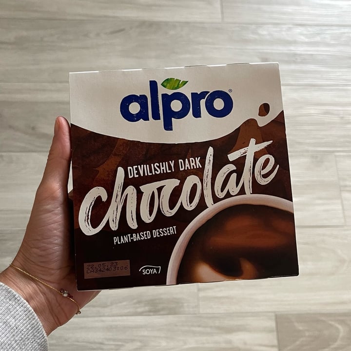photo of Alpro Devilshly Dark Chocolate Plant-Based Dessert  shared by @valeriaconte on  27 Oct 2022 - review