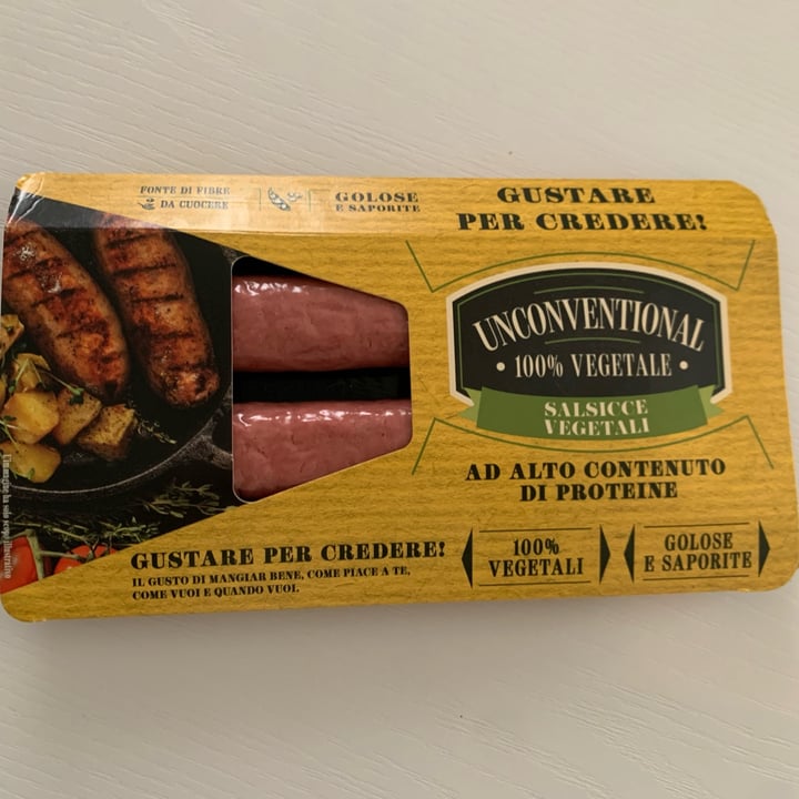 photo of Unconventional Salsicce Vegetali - Sausages shared by @alicenicoletti on  16 Mar 2022 - review