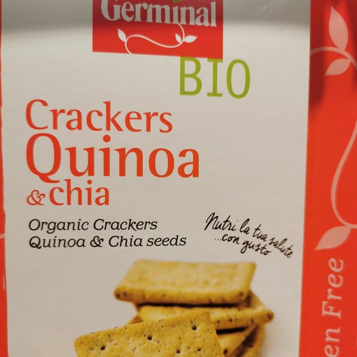 photo of Germinal Bio crackers Quinoa e Chia shared by @soy-martina on  16 Jun 2022 - review
