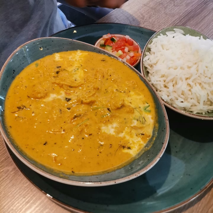 review photo of Prashad Cafe & Spices Constantia Butter Chicken shared by @vegmelly on 03 May 2022 - review