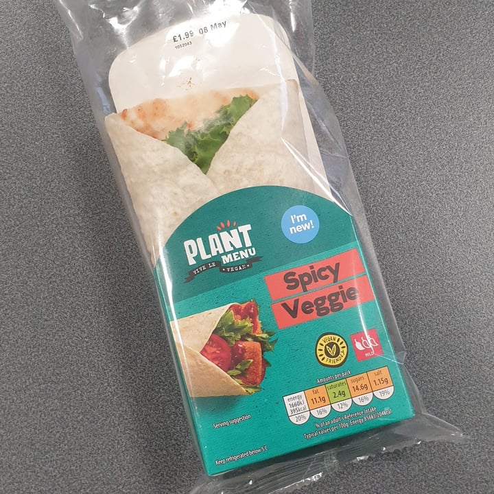 photo of Plant Menu Spicy veggie shared by @timea on  09 May 2022 - review