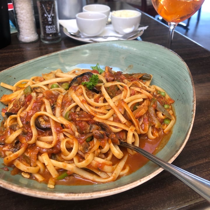 review photo of Cucina Di Giovanni Vegetariana pasta shared by @heidsm on 12 Feb 2022 - review
