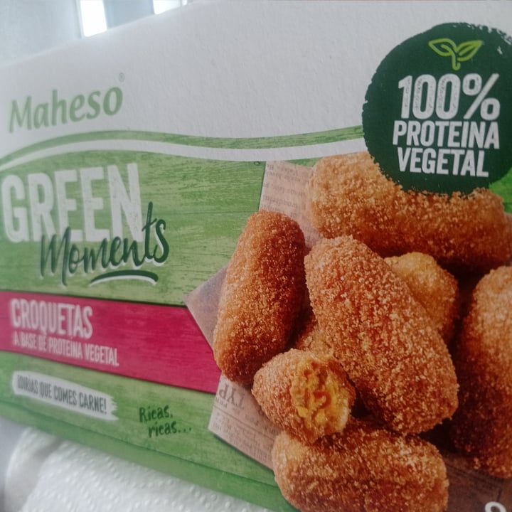 photo of Maheso Croquetas a base de proteína vegetal shared by @estefimorgu on  02 Mar 2022 - review