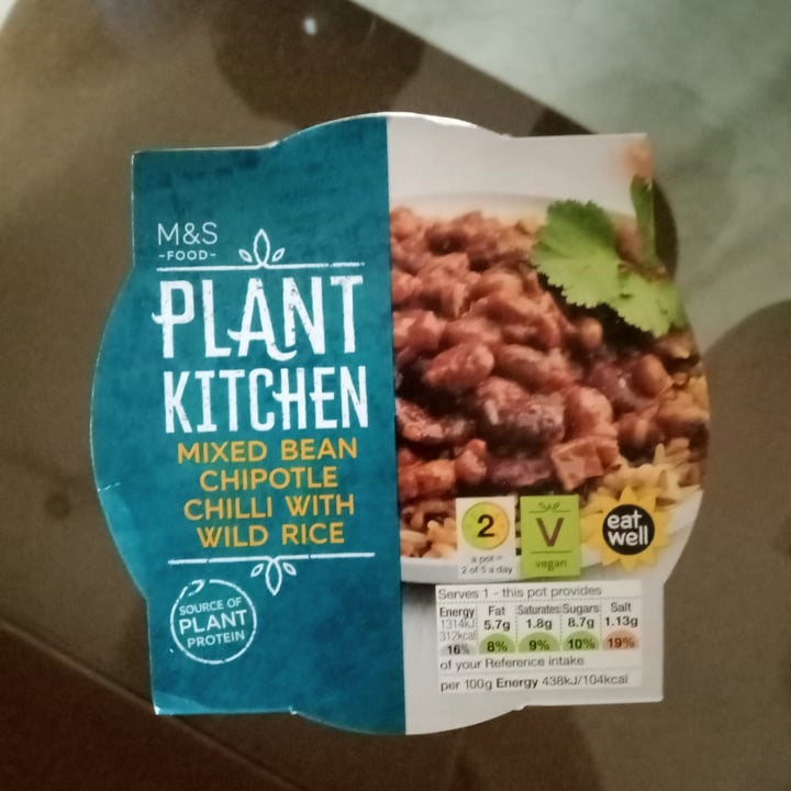 photo of Plant Kitchen (M&S) Chilli Non Carne and Rice shared by @maiwennmia on  14 Dec 2021 - review