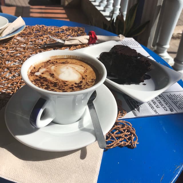 Photo of the dish “Café con leche de avena”
