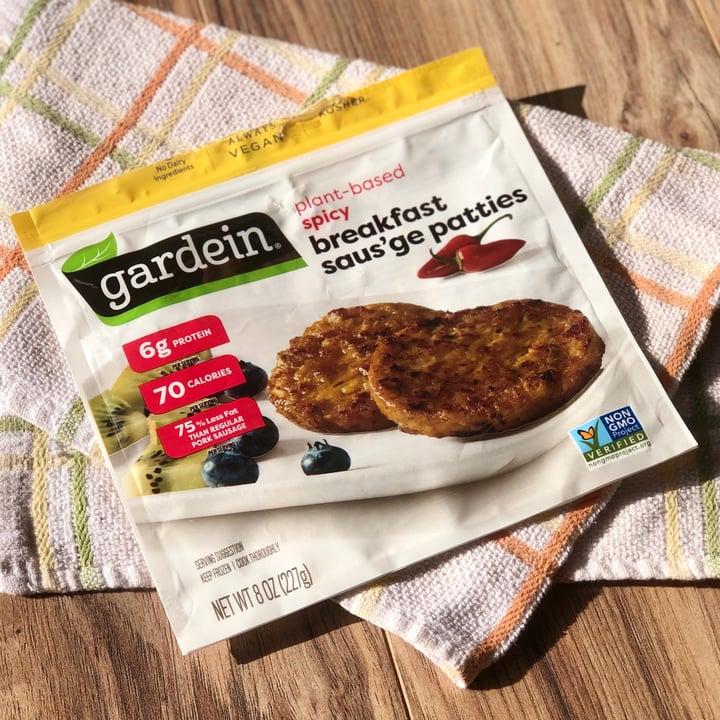 photo of Gardein Breakfast Saus’age Patties Spicy shared by @alexanicole on  15 Mar 2022 - review