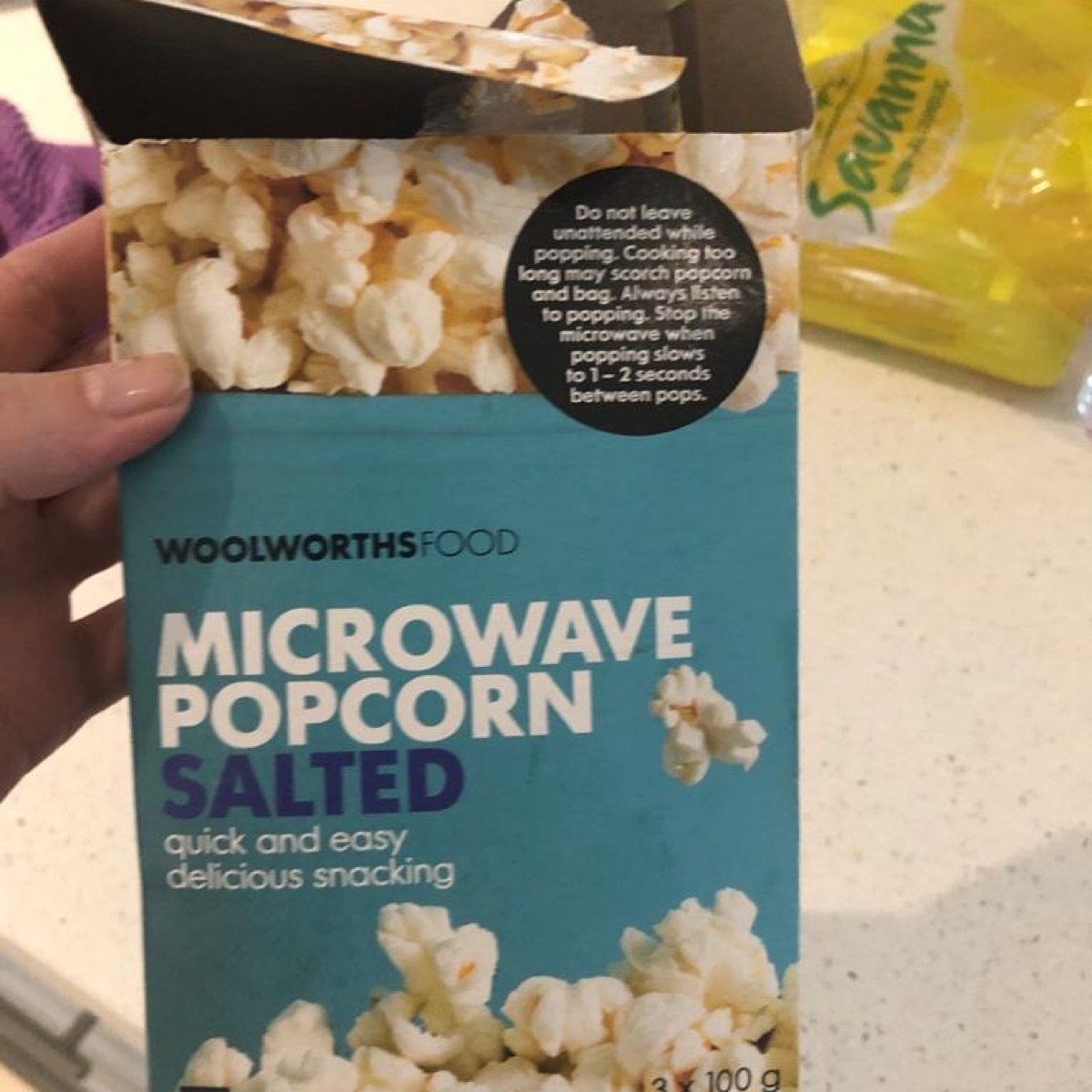 Woolworths Food Microwave Popcorn Butter Flavoured Reviews abillion